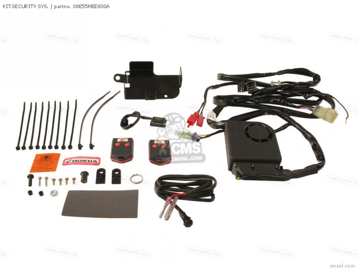 Honda KIT.SECURITY SYS. 08E55MEE800A Honda KIT.SECURITY SYS. 08E55MEE800A