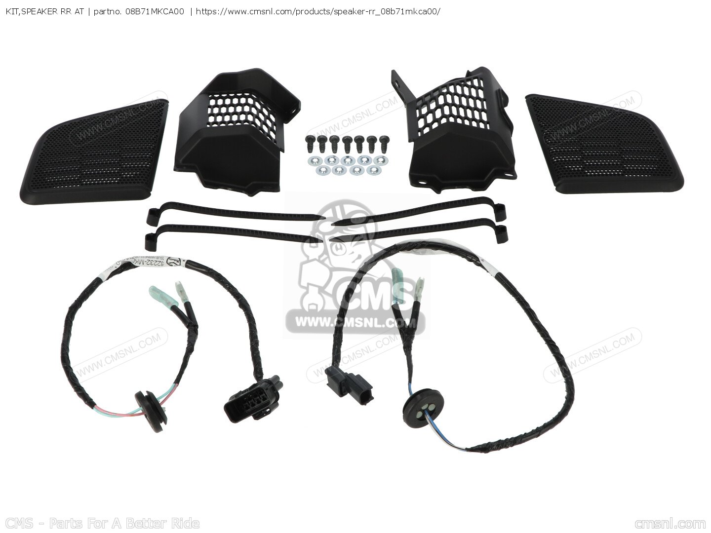 08B71MKCA00 Kit,speaker Rr Att Honda buy the 08B71MKCA00 at CMSNL
