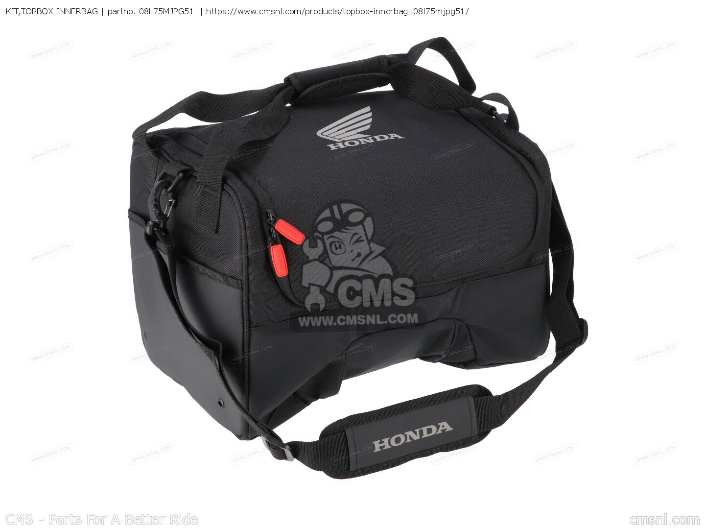 08L75MJPG51: KIT,TOPBOX INNERBAG Honda - buy the 08L75-MJP