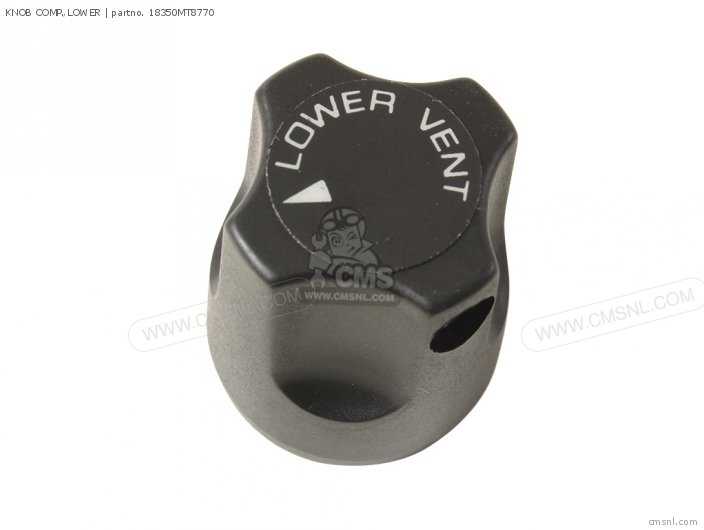 Honda KNOB COMP.,LOWER 18350MT8770