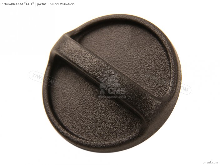 Honda KNOB,RR COVE*NH1* 77372HW3670ZA Honda KNOB,RR COVE*NH1* 77372HW3670ZA