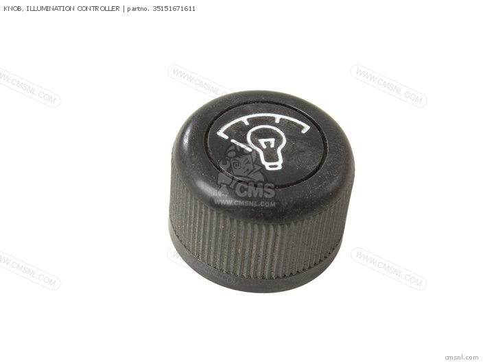 Honda KNOB, ILLUMINATION CONTROLLER 35151671611