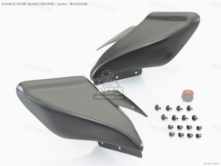 Kitaco KNUCKLE COVER (BLACK/CBR250R) 5621818200 Kitaco KNUCKLE COVER (BLACK/CBR250R) 5621818200