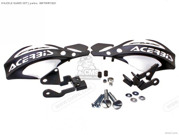 08P70MFC820 Knuckle Guard Set Honda buy the 08P70MFC820 at CMSNL