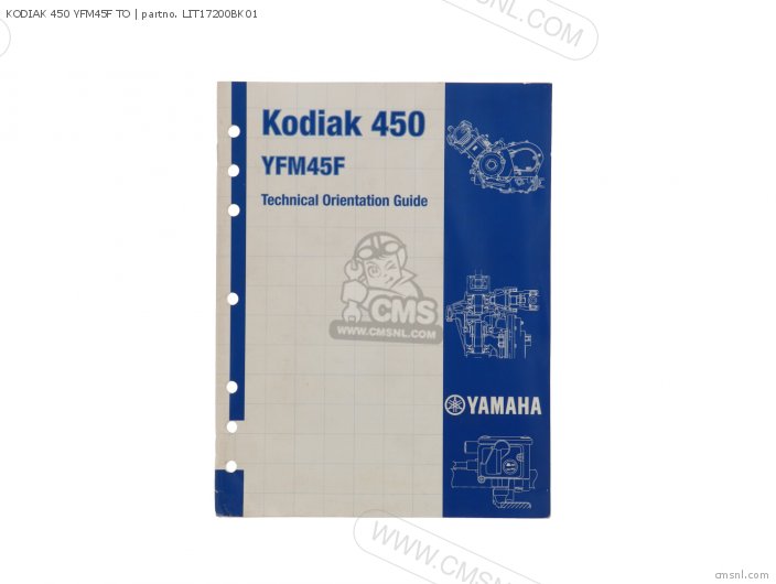 Yamaha KODIAK 450 YFM45F TO LIT17200BK01