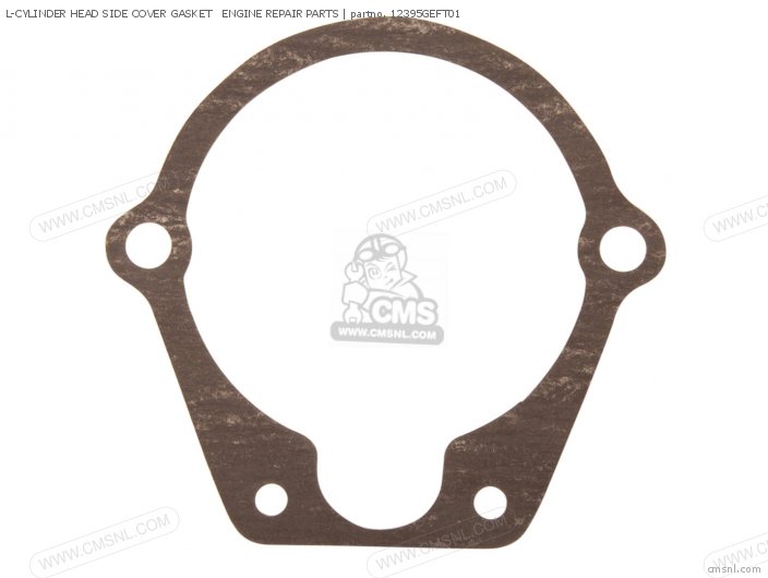 Takegawa L-CYLINDER HEAD SIDE COVER GASKET   ENGINE REPAIR PARTS 12395GEFT01