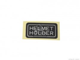 LABEL,HELMET HOLD LABEL,HELMET HOLD
