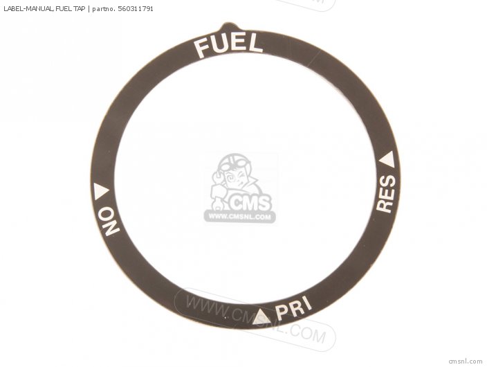 Label-manual, Fuel Tap photo