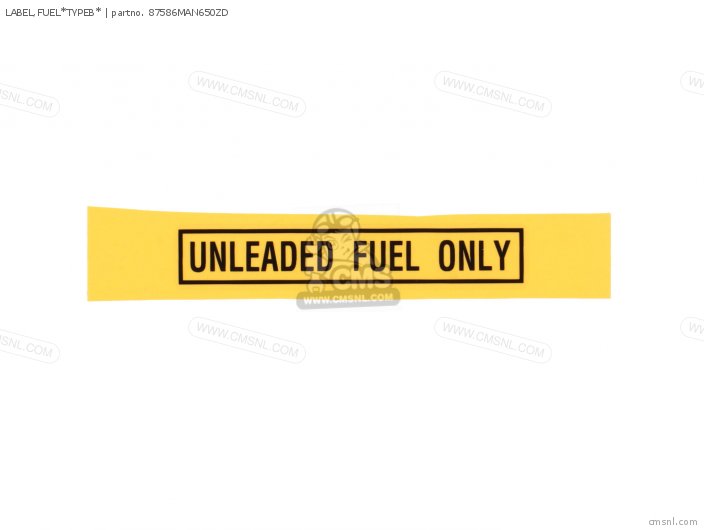 Label, Fuel*typeb* photo