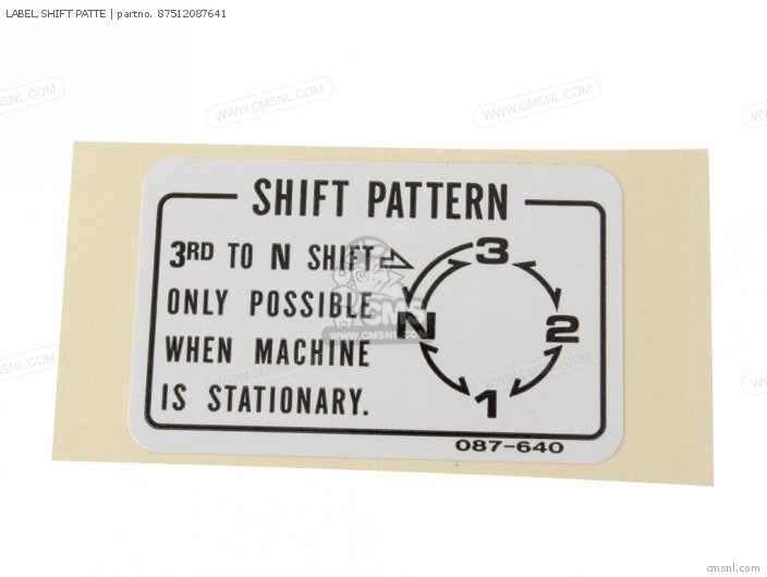 Label, Shift Patte photo
