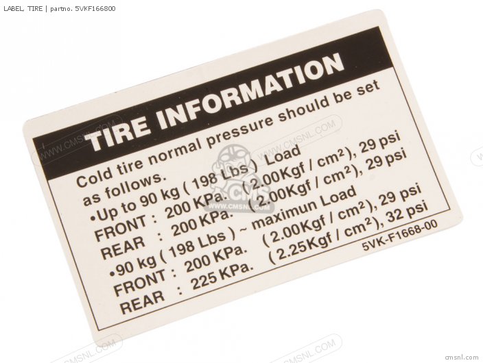 Label, Tire photo