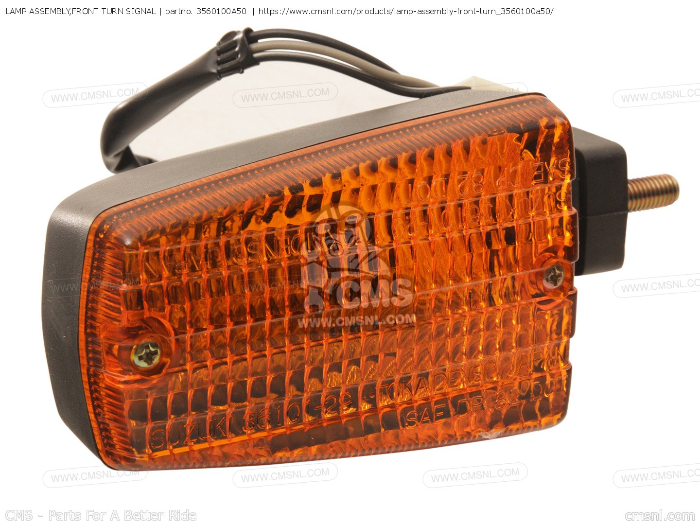 3560100A50 Lamp Assembly,front Turn Signal Suzuki buy the 35601