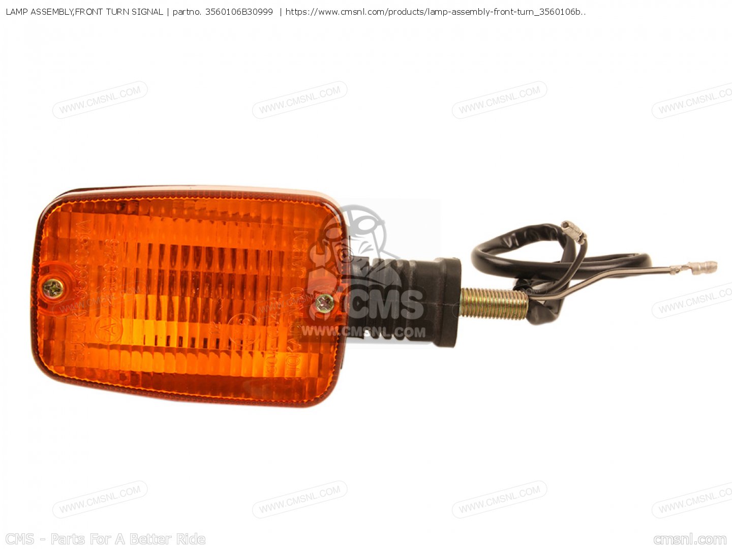 3560106B30999 Lamp Assembly,front Turn Signal Suzuki buy the 35601