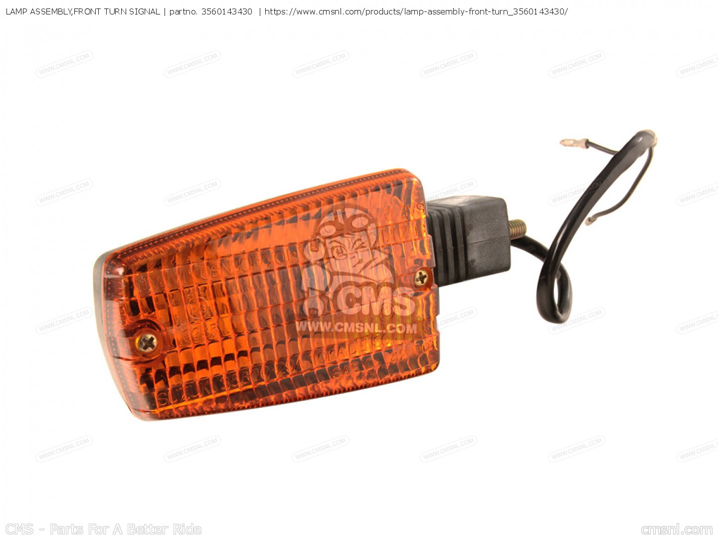 LAMP ASSEMBLY,FRONT TURN SIGNAL for GS1100E 1982 (Z) USA (E03) order