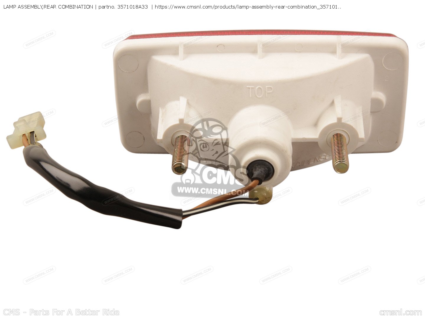 LAMP ASSEMBLY,REAR COMBINATION for LT500R QUAD RACER 1989 (K) USA (E03