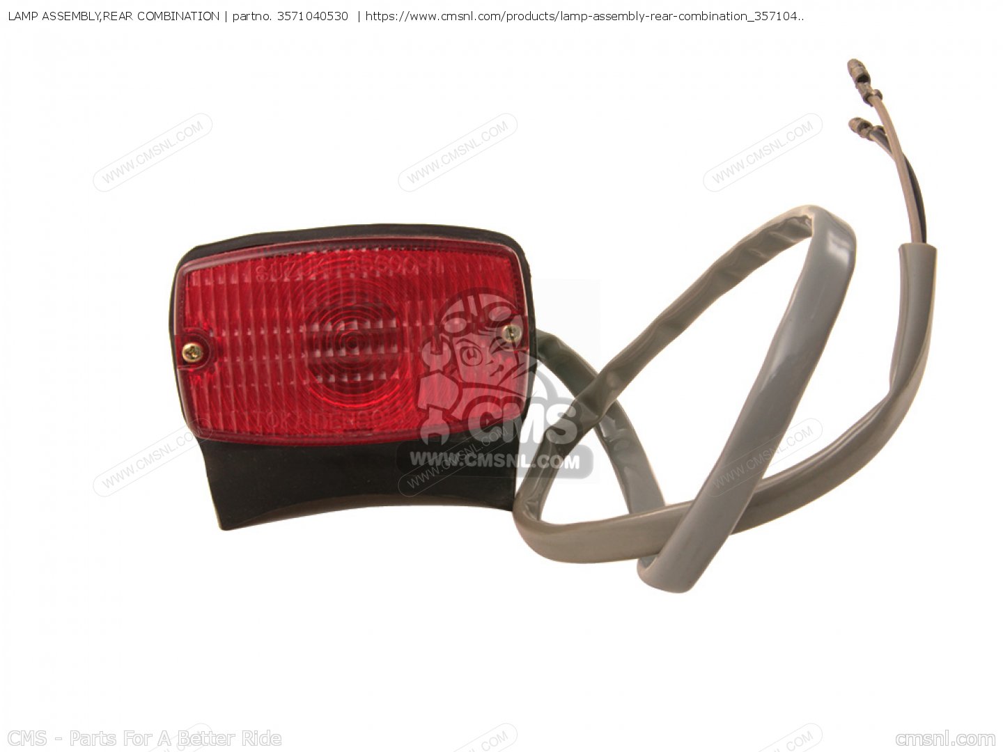 LAMP ASSEMBLY,REAR COMBINATION for PE175 1980 (T) USA (E03) order at