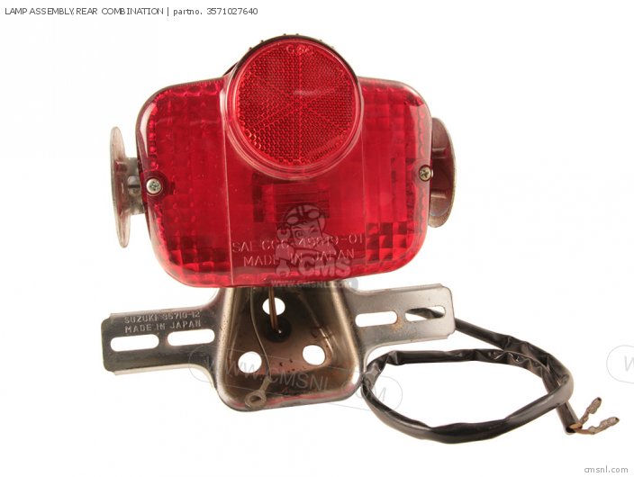LAMP ASSEMBLY,REAR COMBINATION for RV90 1973 (K) USA (E03) order at CMSNL