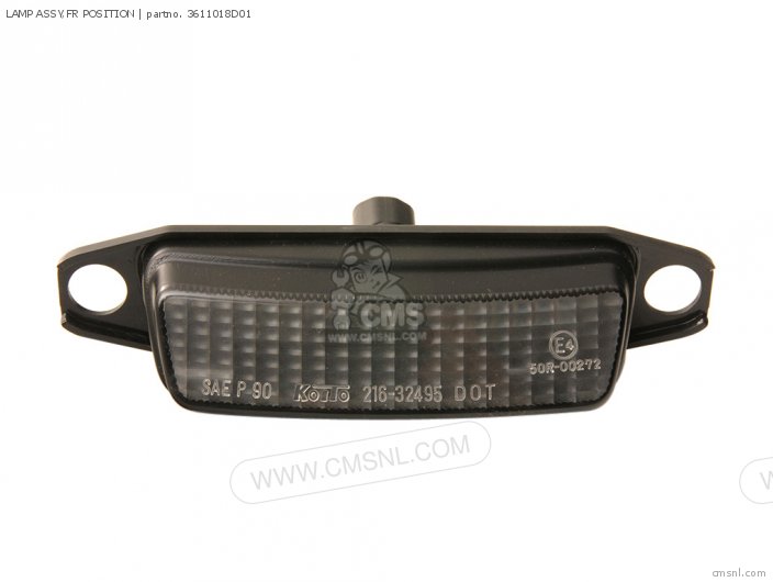 Suzuki LAMP ASSY,FR POSITION 3611018D01