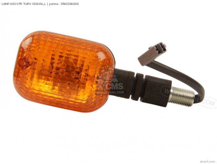 Suzuki LAMP ASSY,FR TURN SIGNAL,L 3560206G00