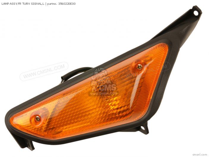 Suzuki LAMP ASSY,FR TURN SIGNAL,L 3560220E00