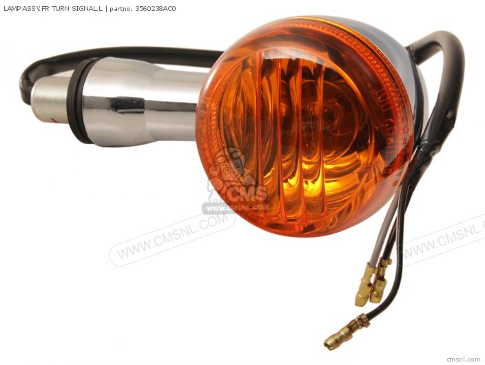 Suzuki LAMP ASSY,FR TURN SIGNAL,L 3560238AC0