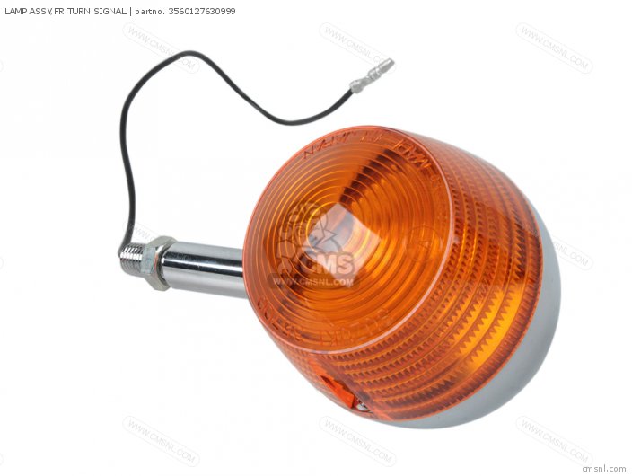 A100 1976 1977 A B USA E03 LAMP ASSY FR TURN SIGNAL