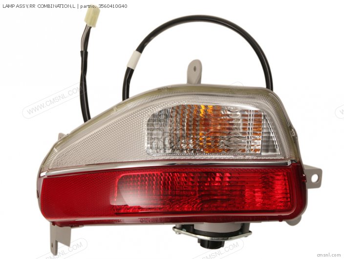 Suzuki LAMP ASSY,RR COMBINATION,L 3560410G40