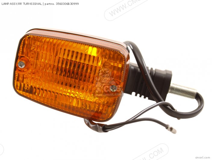 Suzuki LAMP ASSY,RR TURNSIGNAL 3560306B30999