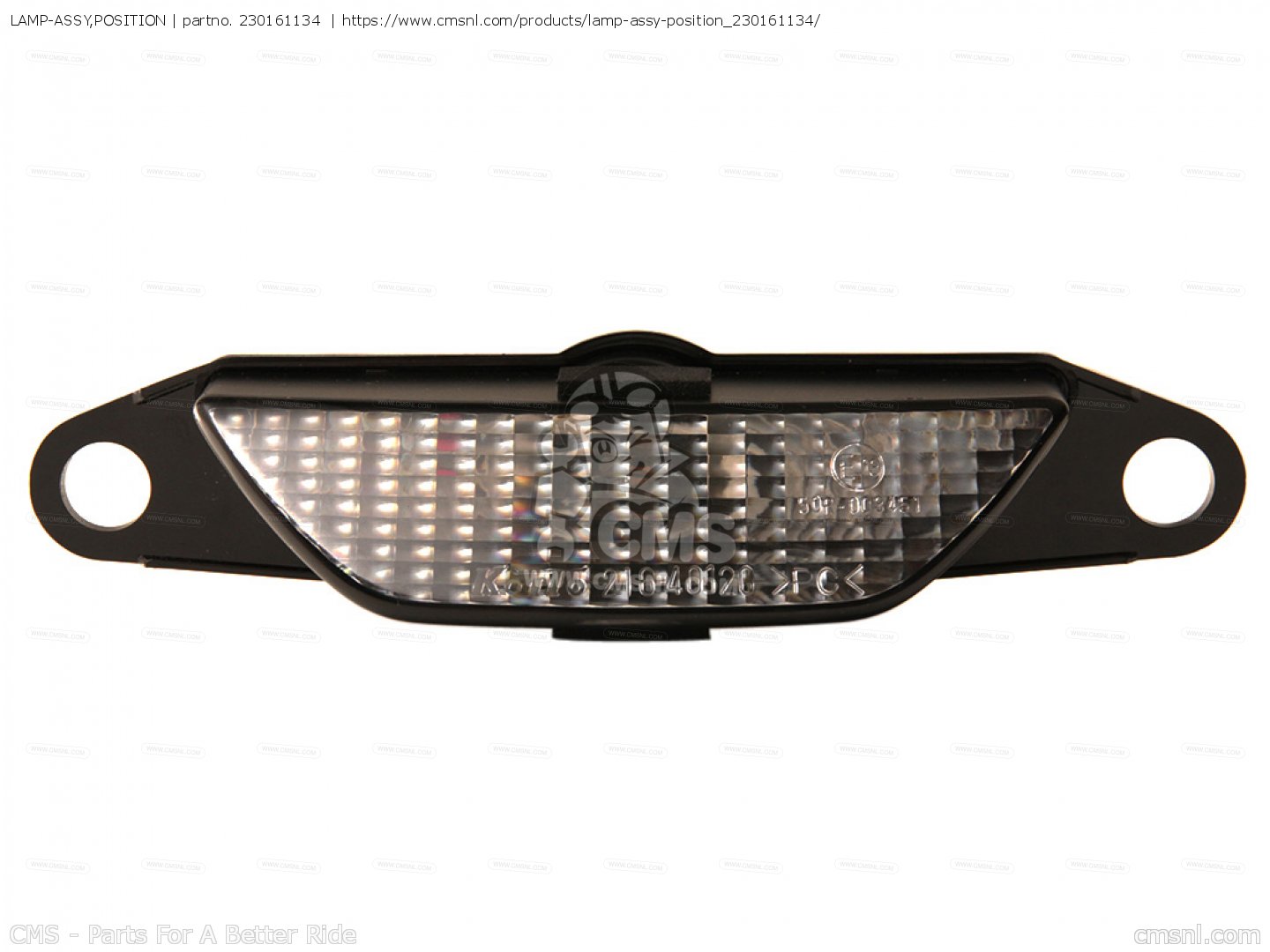 LAMP-ASSY,POSITION for ZX750P3 NINJA ZX7R 1998 EUROPE UK FR NL AR 