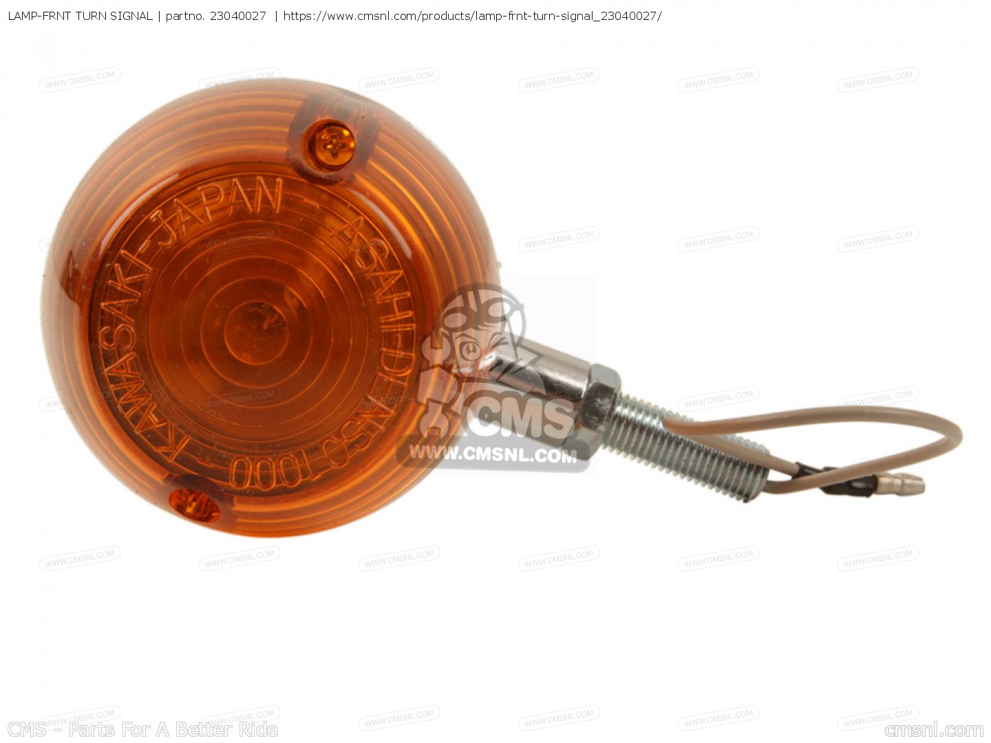 LAMP-FRNT TURN SIGNAL For F7C 1974 USA - Order At CMSNL