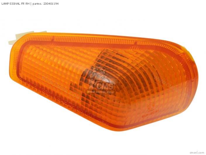 Kawasaki LAMP SIGNAL FR RH 230401194 Kawasaki LAMP SIGNAL FR RH 230401194