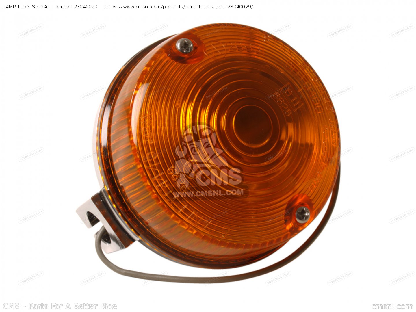 LAMP-SIGNAL for KZ1000G1 CLASSIC 1980 CANADA - order at CMSNL