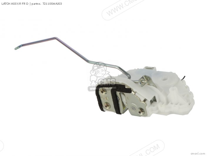 Honda LATCH ASSY,R FR D 72110SWAJ03