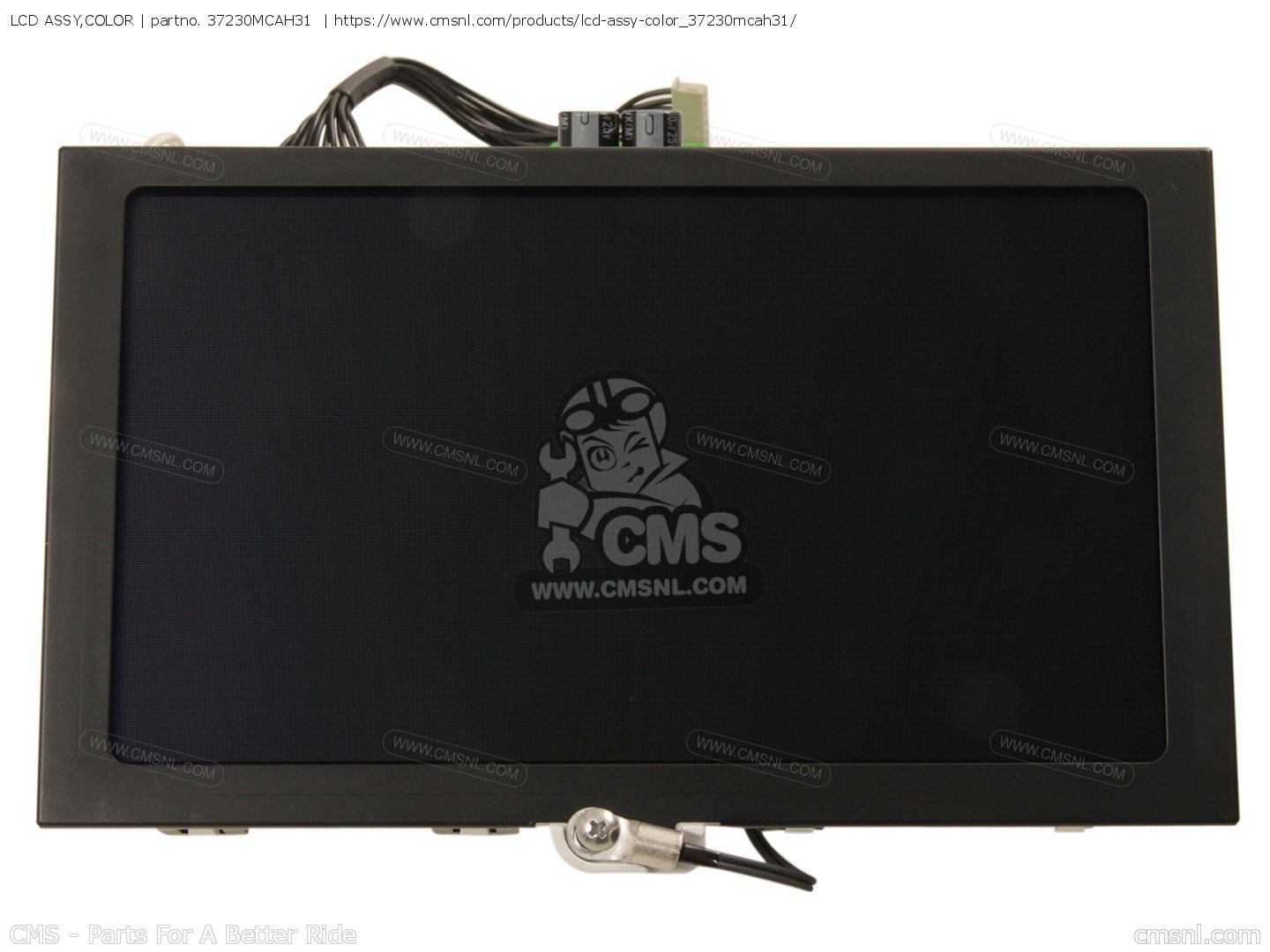 37230MCAH31: LCD ASSY,COLOR Honda - buy the 37230-MCA-H31 at CMSNL