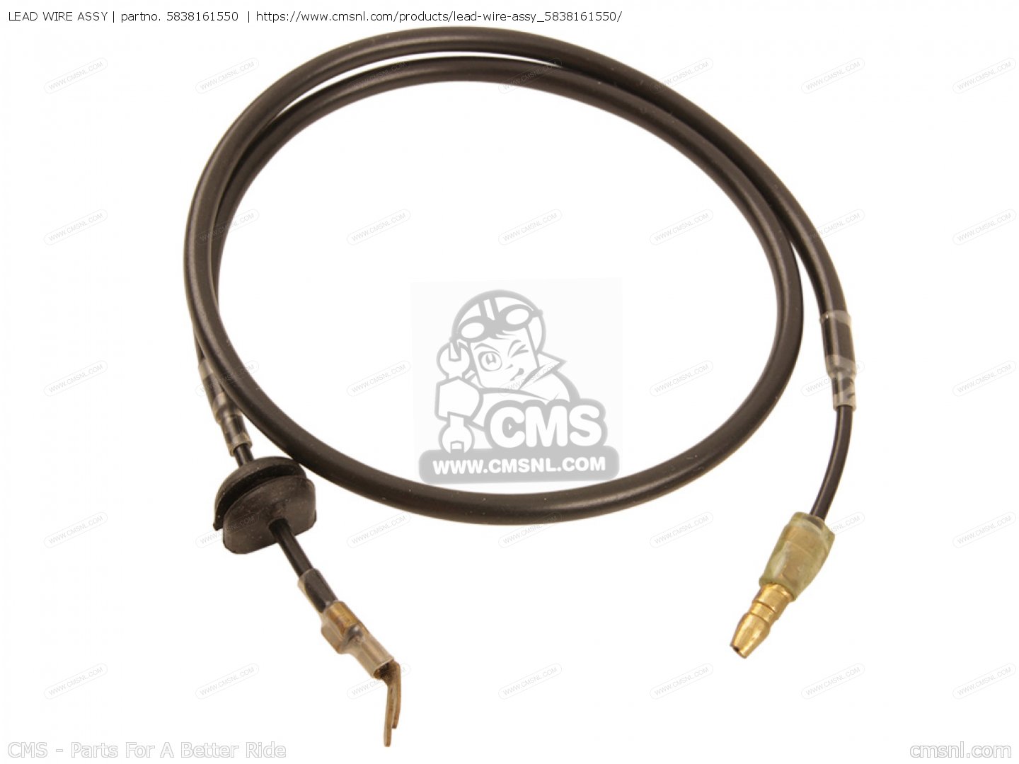 LEAD WIRE ASSY for XT500 1979 USA CANADA - order at CMSNL