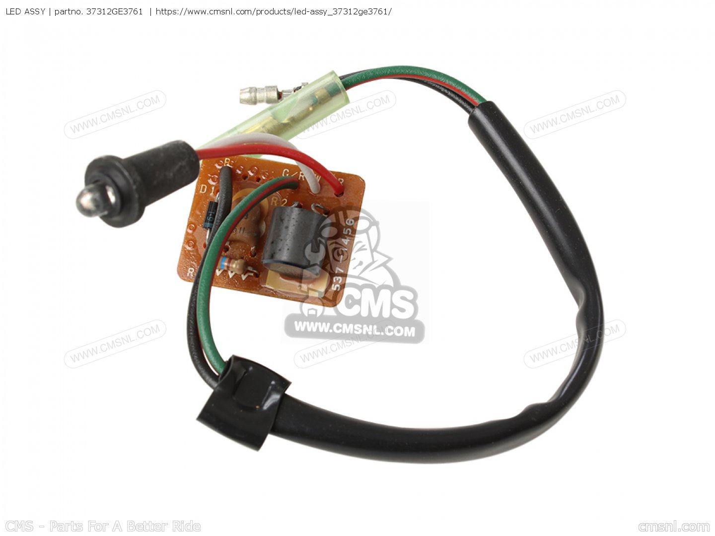 37312GE3761: LED ASSY Honda - buy the 37312-GE3-761 at CMSNL