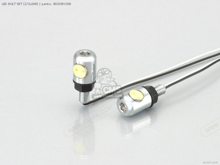 Kitaco LED BOLT SET (2/CLEAR) 8020901000