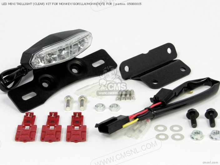 Takegawa LED MINI TAILLIGHT (CLEAR) KIT FOR MONKEY/GORILLA/MONKEY(FI) FOR 05080015