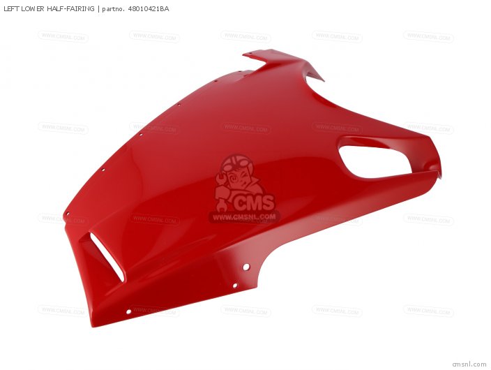 Ducati LEFT LOWER HALF-FAIRING 48010421BA