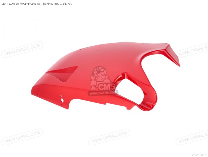 Ducati LEFT LOWER HALF-FAIRING 48011141AA