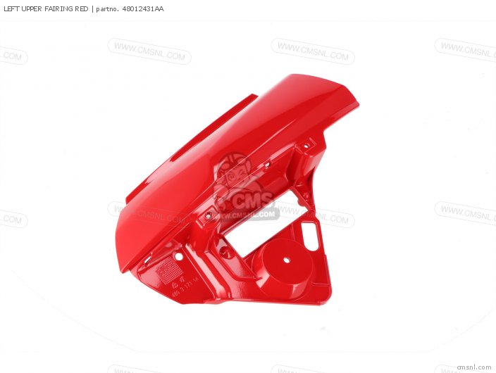 Ducati LEFT UPPER FAIRING RED 48012431AA