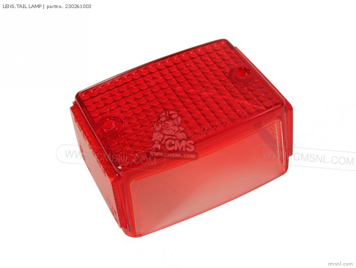 Kawasaki LENS,TAIL LAMP 230261003 Kawasaki LENS,TAIL LAMP 230261003