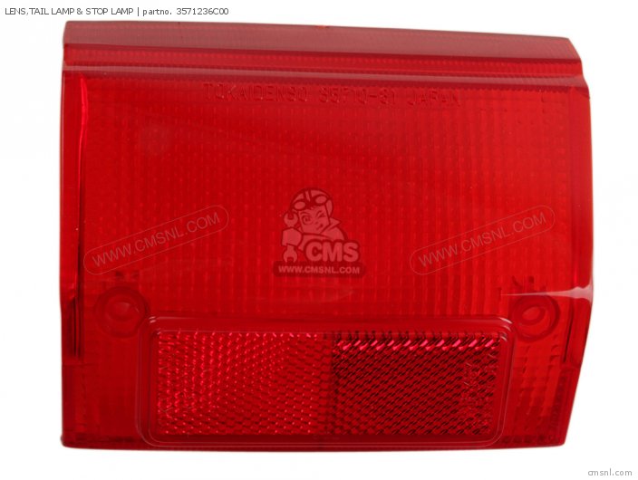 Suzuki LENS,TAIL LAMP & STOP LAMP 3571236C00