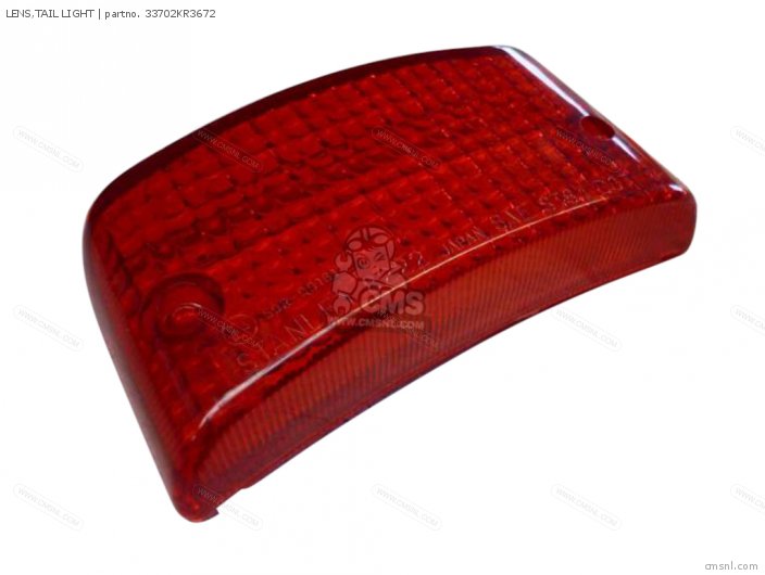 Honda LENS,TAIL LIGHT 33702KR3672