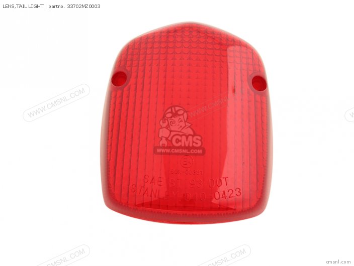 Honda LENS,TAIL LIGHT 33702MZ0003