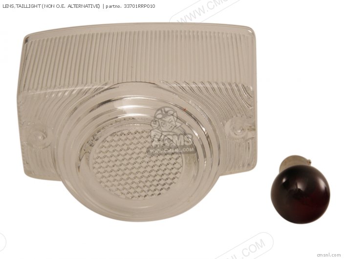 Honda LENS,TAILLIGHT (NON O.E. ALTERNATIVE) 33701RRP010