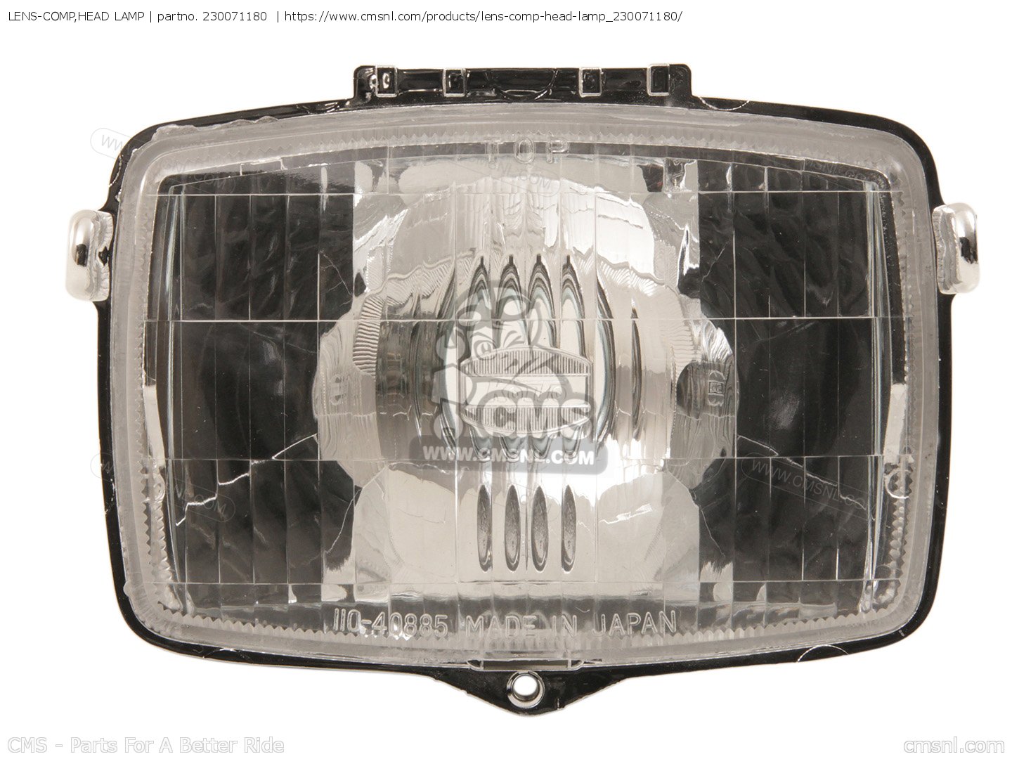LENS-COMP,HEAD LAMP for Kawasaki - order at CMSNL
