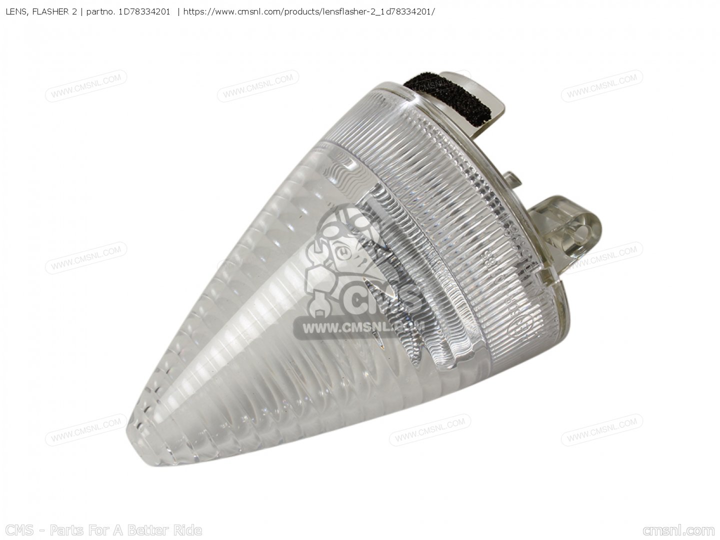 1D78334201: Lens, Flasher 2 Yamaha - buy the 1D7-83342-01-00 at CMSNL