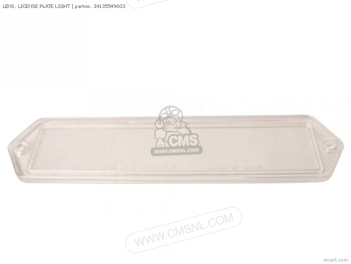 Honda LENS, LICENSE PLATE LIGHT 34135549003