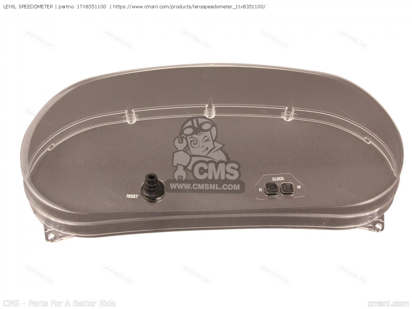 1TX8351100 Lens, Speedometer Yamaha buy the 1TX8351100 at CMSNL